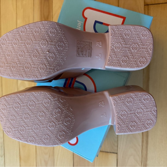 Jeffrey Campbell Nude Block Heel Sandals - Picture 5 of 5